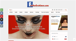 Desktop Screenshot of forthefirsttimer.com